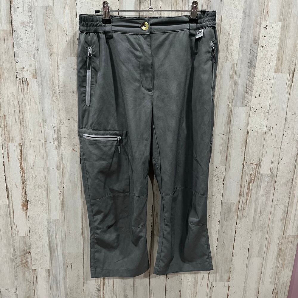 Mapamyumco Gray Nylon Hiking Pants Womens Size Medium Outdoor Gorpcore